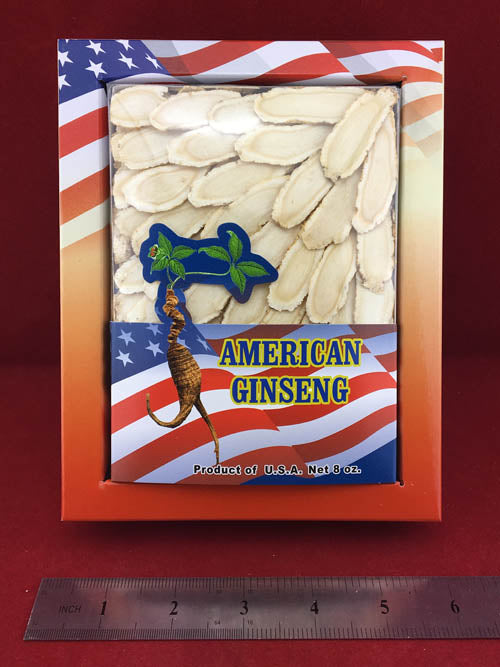 American Ginseng Large Sliced 8oz